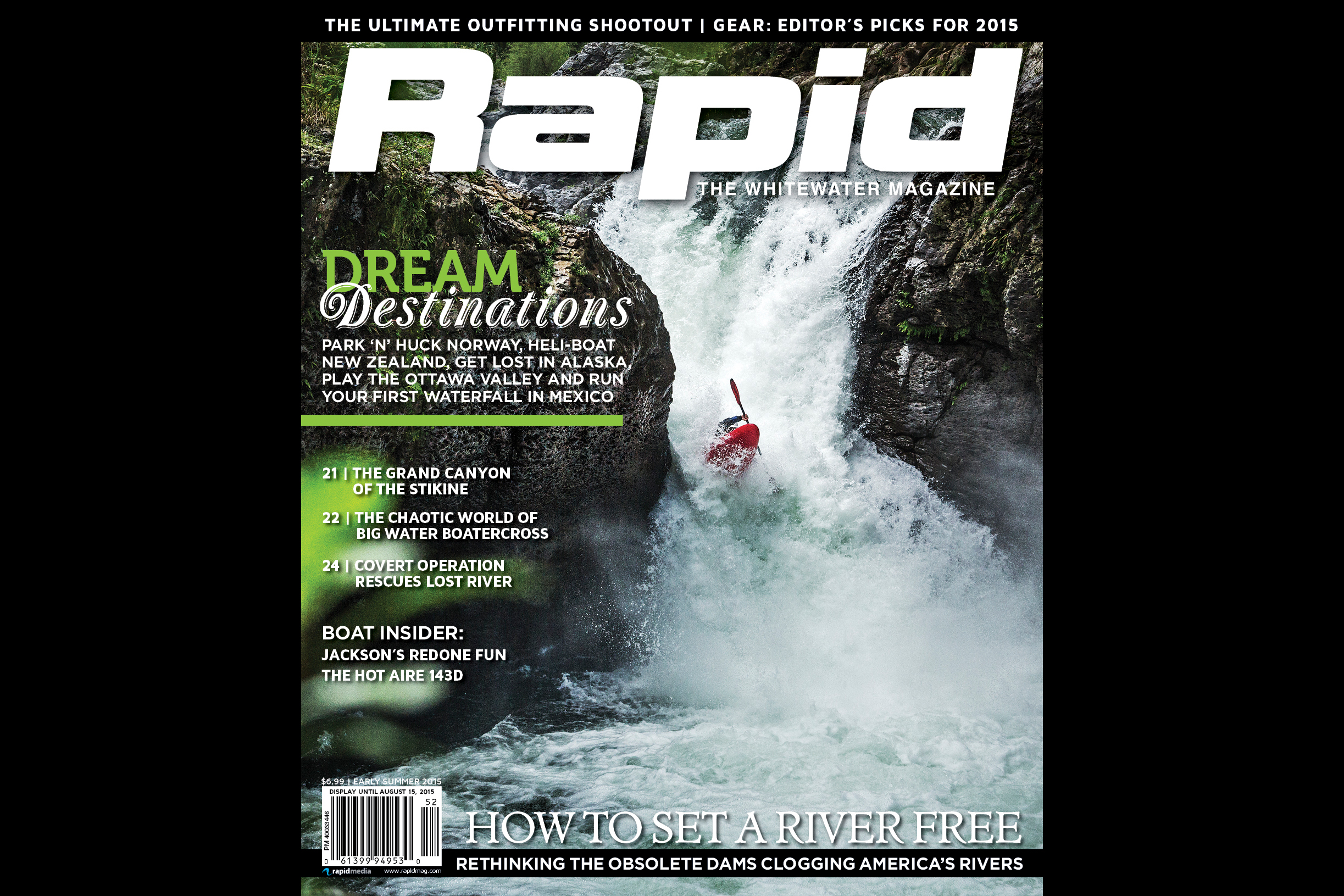 Cover shot, Rapid Magazine Early Summer 2015